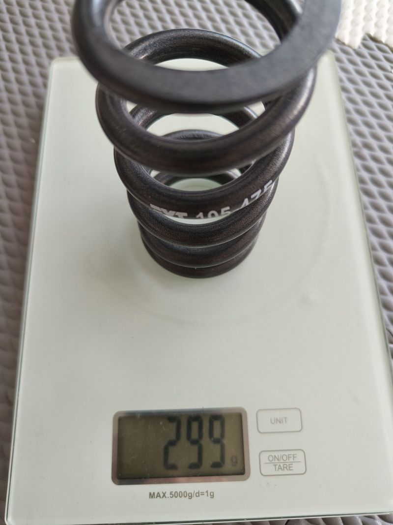 Pružiny EXT zdvih do 65mm 475 a 500 lbs 