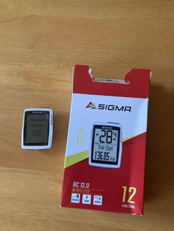 Sigma BC 12.0 bezdrát 