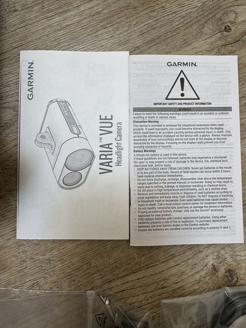 Garmin Varia Vue 2025 4k kamera 
