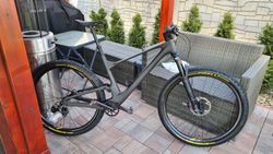 Scott Spark, karbonový rám, karbonová kola Duke - limitovaná edice Worldcup, řazení SRAM XX AXS