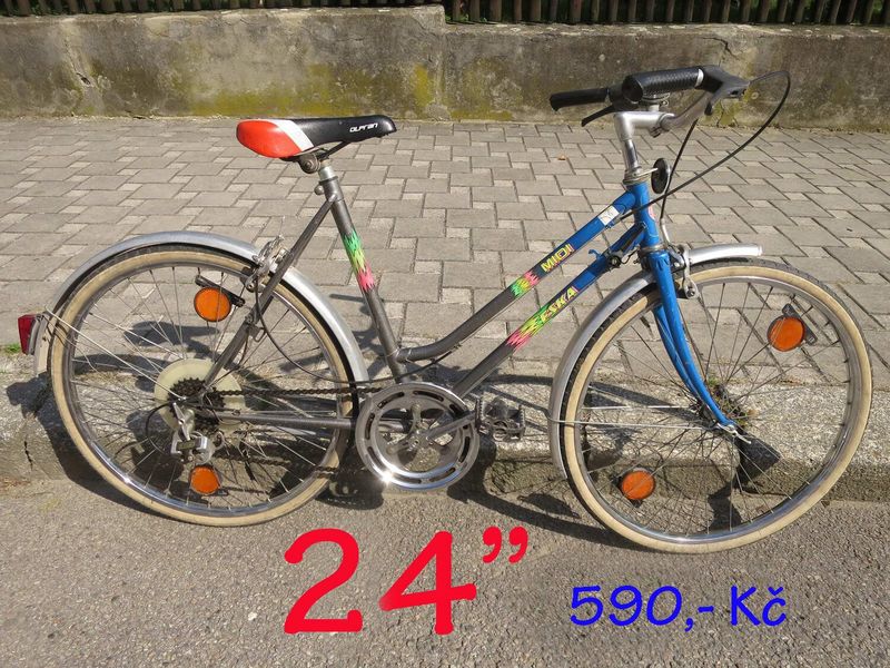 Prodám dívčí kolo ESKA Midi 24"