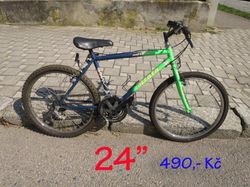 Prodám chlapecké kolo 24"