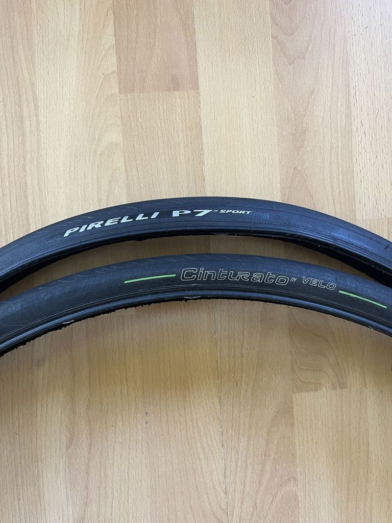 Kevlarové Pirelli pláště 700x28C