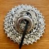 Sada CAMPAGNOLO POTENZA stříbrná - včetně doplňků