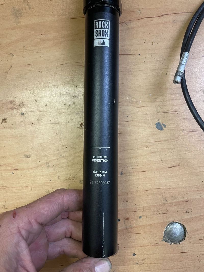 Teleskopicka sedlovka RS Reverb 150mm na ND