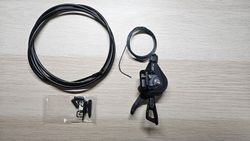 SHIMANO - pravá zadní řadící páčka DEORE SL-M6100 12 rychl I-spec EV