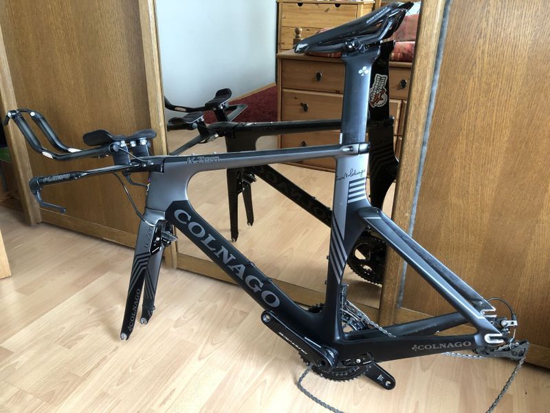 COLNAGO K-ZERO časovkářský special-rarita co letí