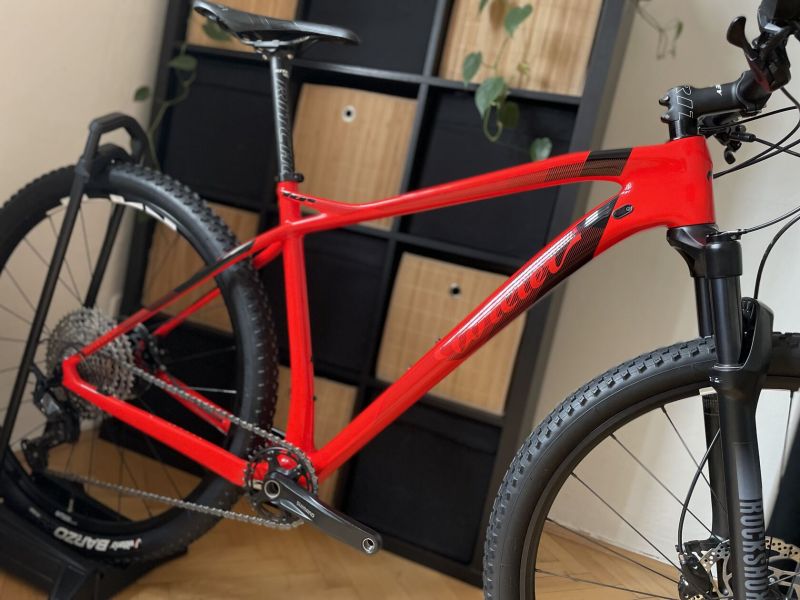 Wilier 101X carbon Red / vel.L / Shimano 1x12 / zánovní stav