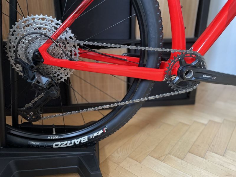 Wilier 101X carbon Red / vel.L / Shimano 1x12 / zánovní stav