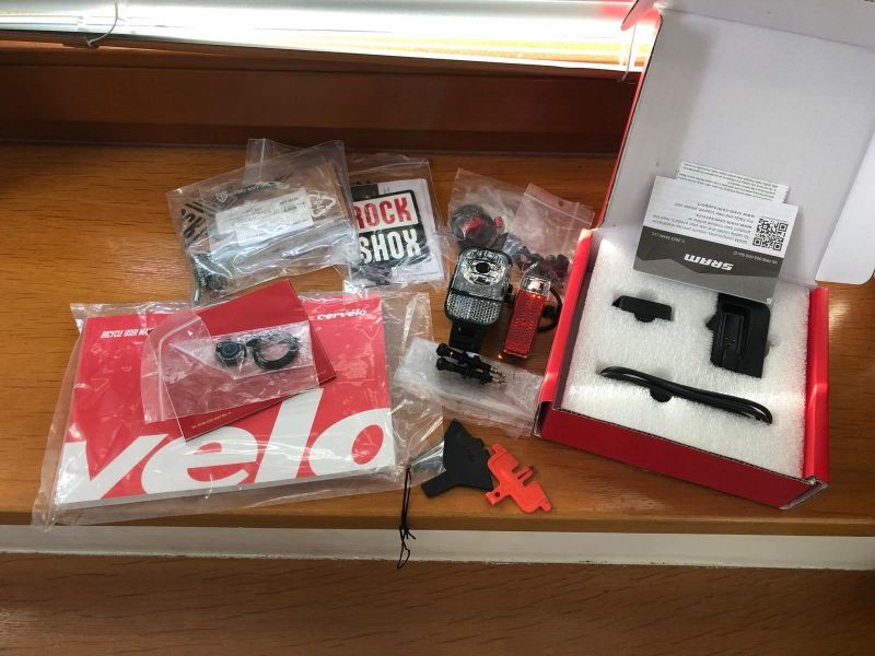NOVÉ CERVÉLO ZFS-5 120 TRANSMISSION AXS 2024 vel. M