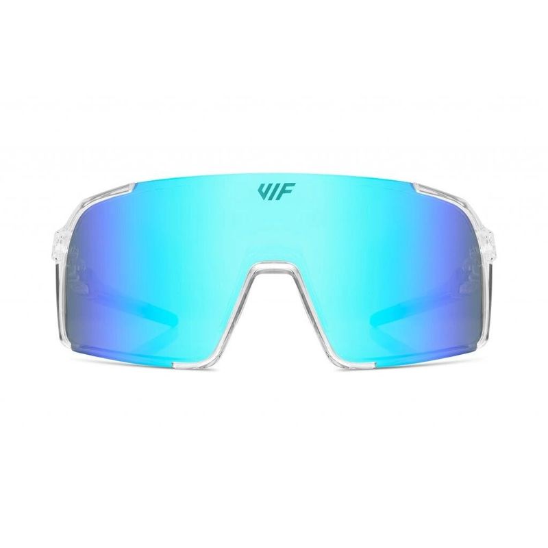 Brýle VIF ONE TRANSPARENT X ICE BLUE + polarizovaný horník