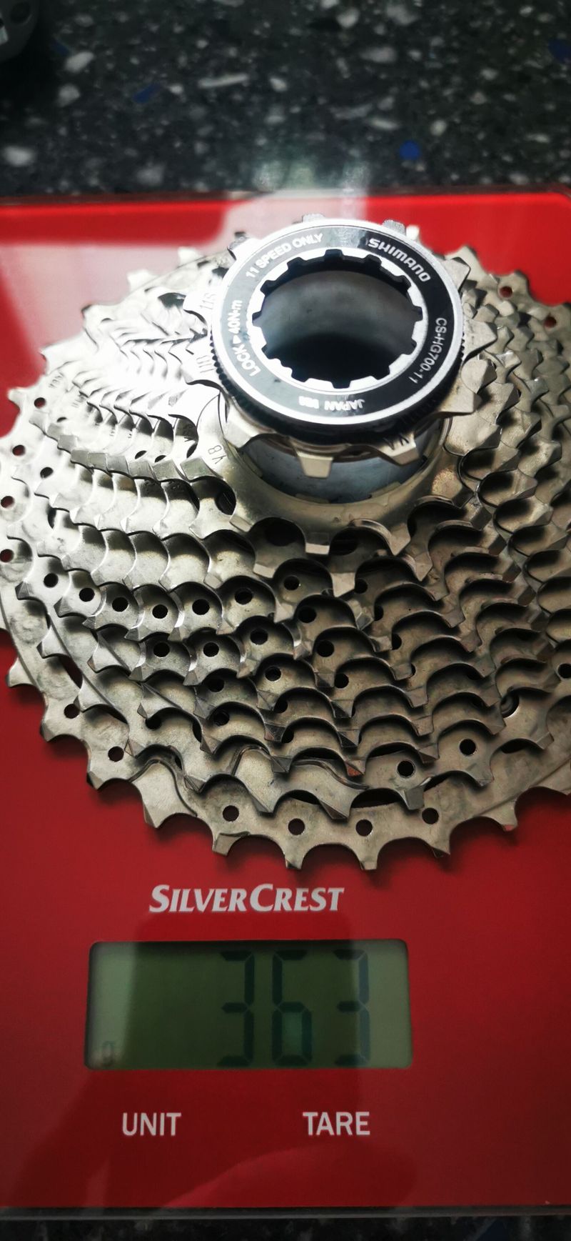 Shimano 105 CS-HG700 silniční kazeta 11-34 zubů