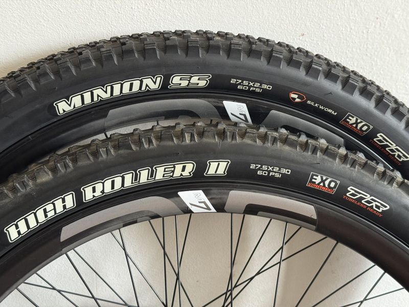 Nové pláště MAXXIS