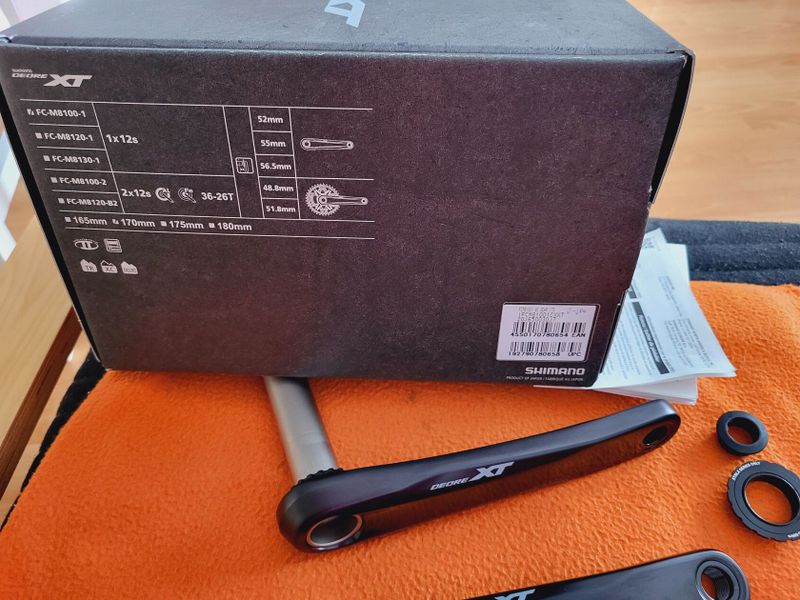 Nové Kľuky Shimano Deore XT Fc-M8100 170mm