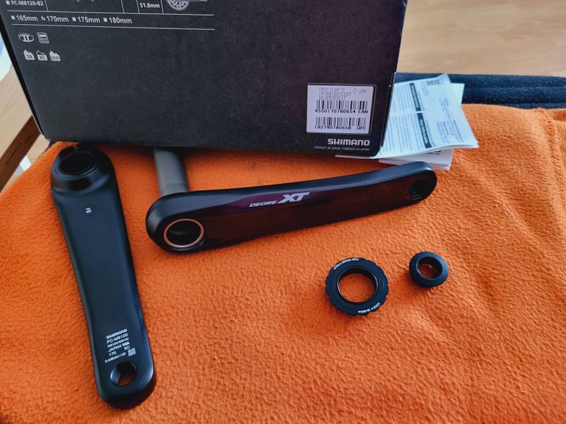 Nové Kľuky Shimano Deore XT Fc-M8100 170mm
