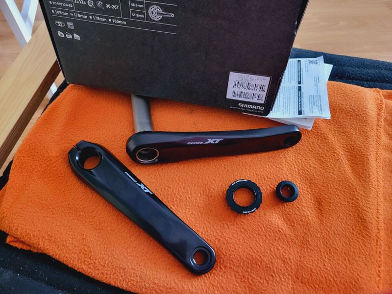 Nové Kľuky Shimano Deore XT Fc-M8100 170mm