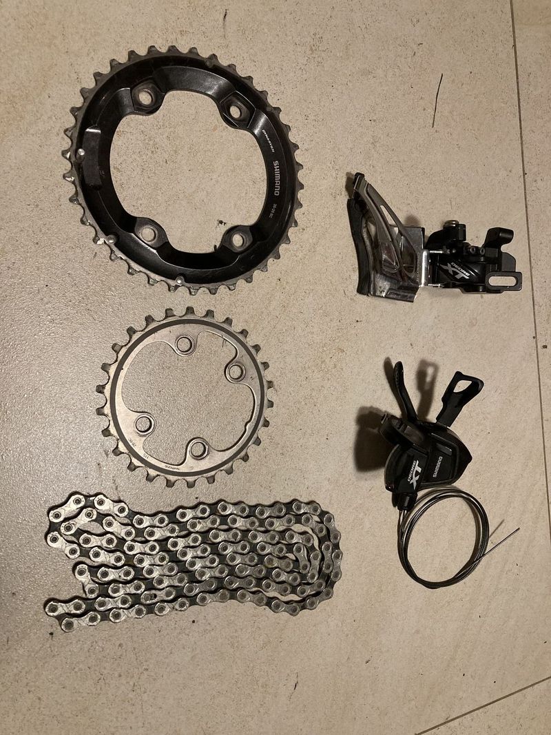 Prevodniky Shimano XT, Deore, Deckas