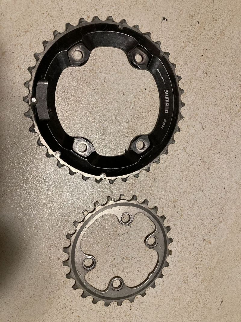 Prevodniky Shimano XT, Deore, Deckas