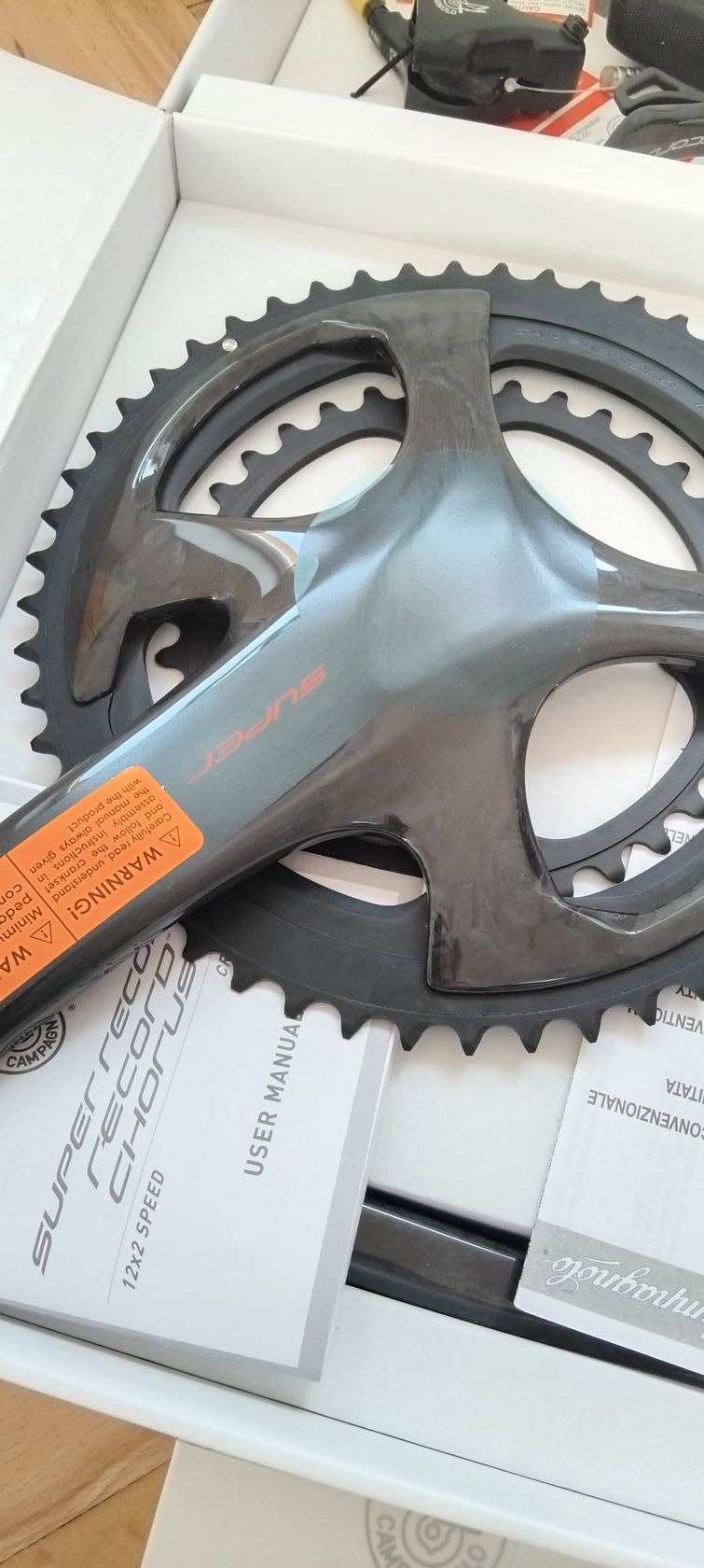 Nová elektrická sada Campagnolo Super Record EPS
