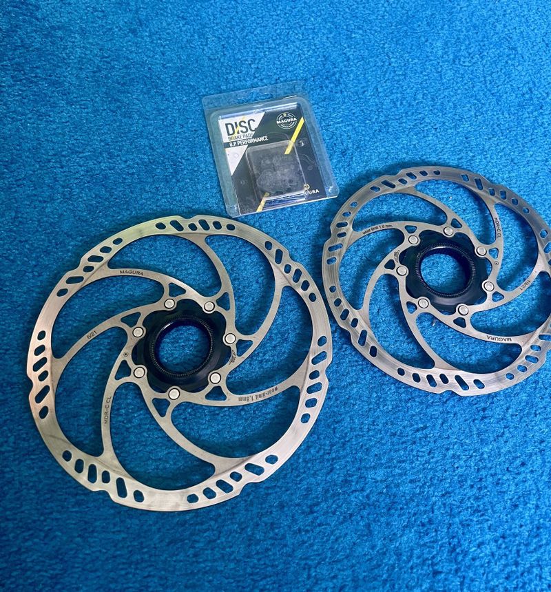 Prodám kotouče Magura MDR-C CL Centerlock 180,203mm + destičky
