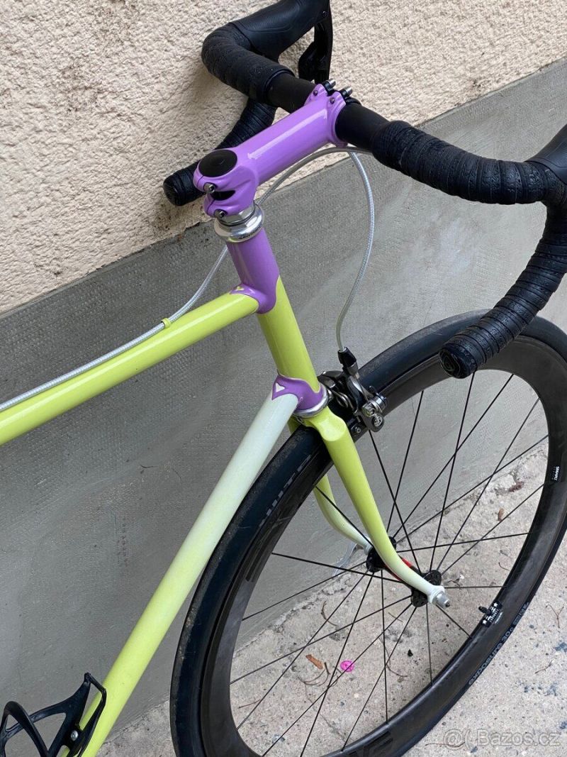 Šírer silniční rám XL (oria ocel), SRAM etap / Axs
