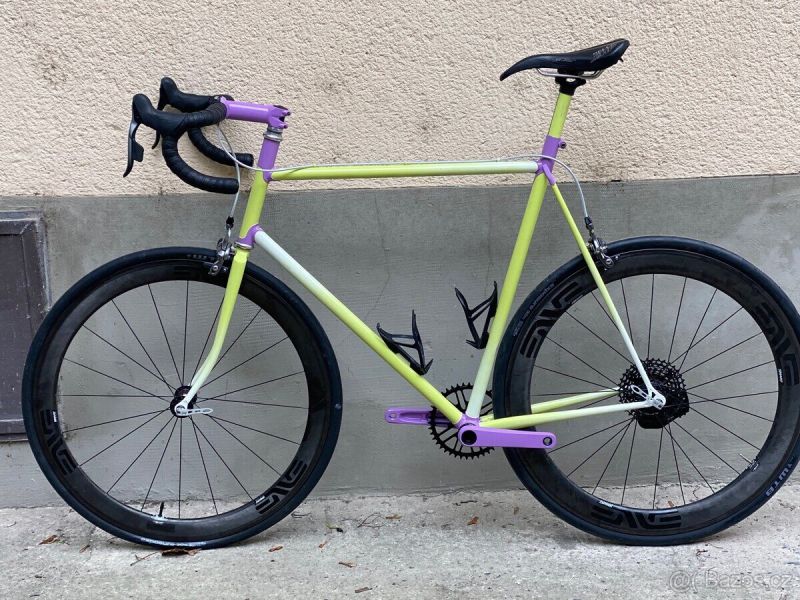 Šírer silniční rám XL (oria ocel), SRAM etap / Axs