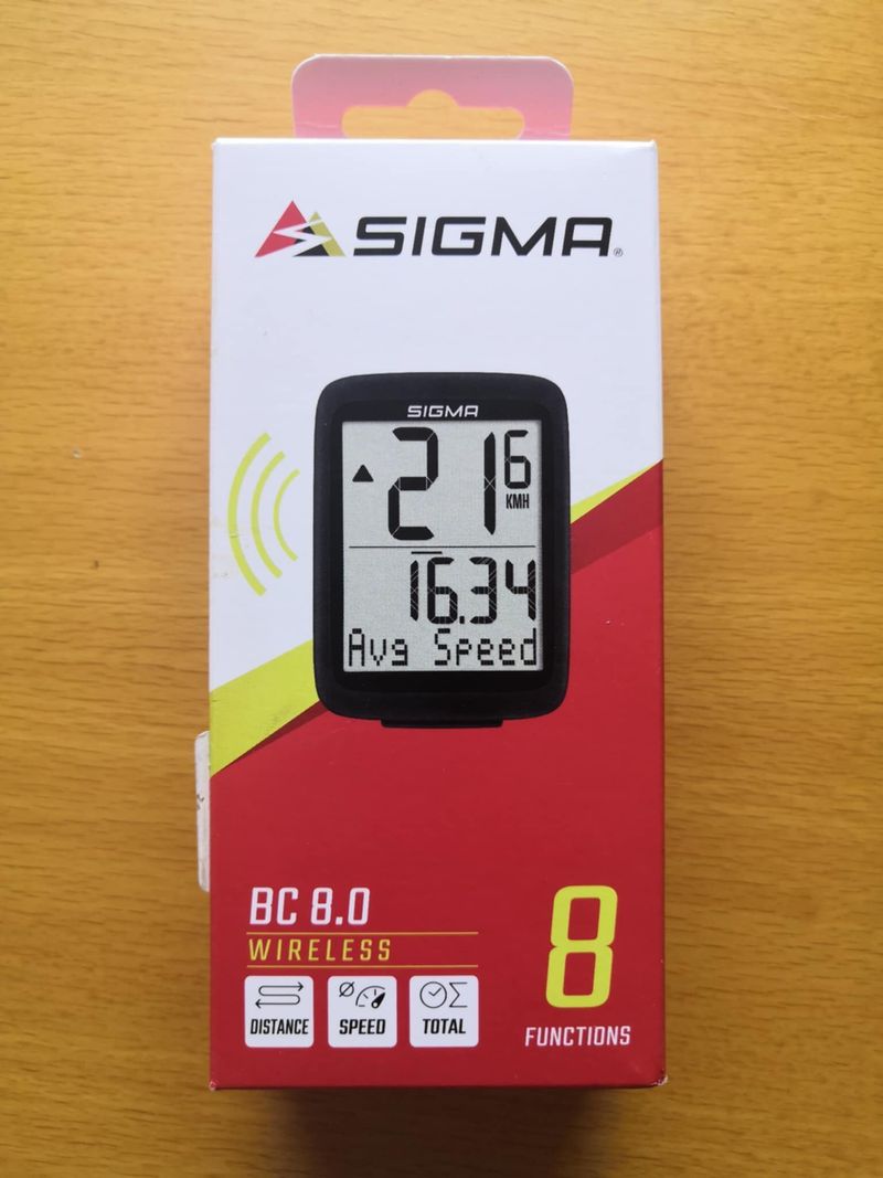 Cyklopočítač Sigma BC 8.0 WL ATS