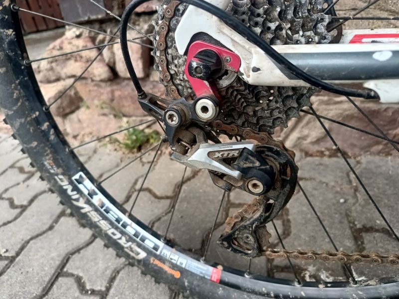 MTB kolo Superior XP 950 na opravu/ díly - rám poškozen u patky
