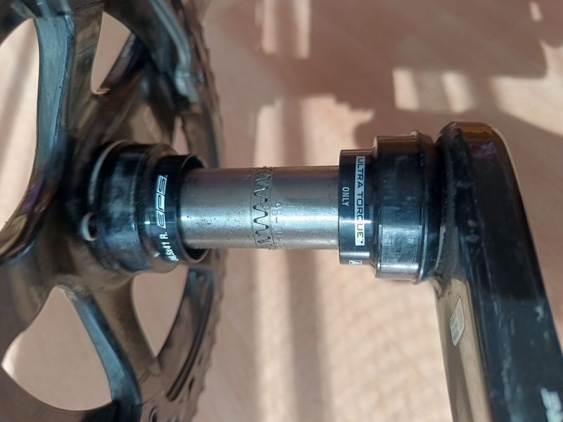 Kliky na časovku Campagnolo Super Record Carbon 180mm 56/39