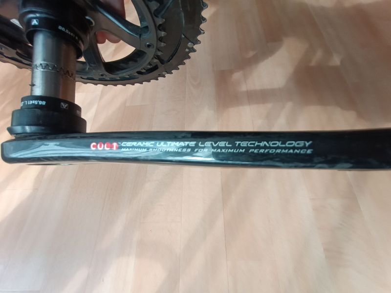Kliky na časovku Campagnolo Super Record Carbon 180mm 56/39