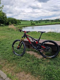 Author Patriot Evo 27,5" 160/160, VELIKOST: M FOX 36 KASHIMA, RS MONARCH RL, SRAM GUIDE RS,