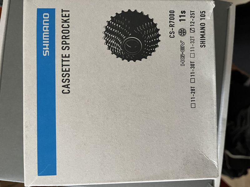 kazeta Shimano 105 CS-R7000-12-25 - 11 rychlosti