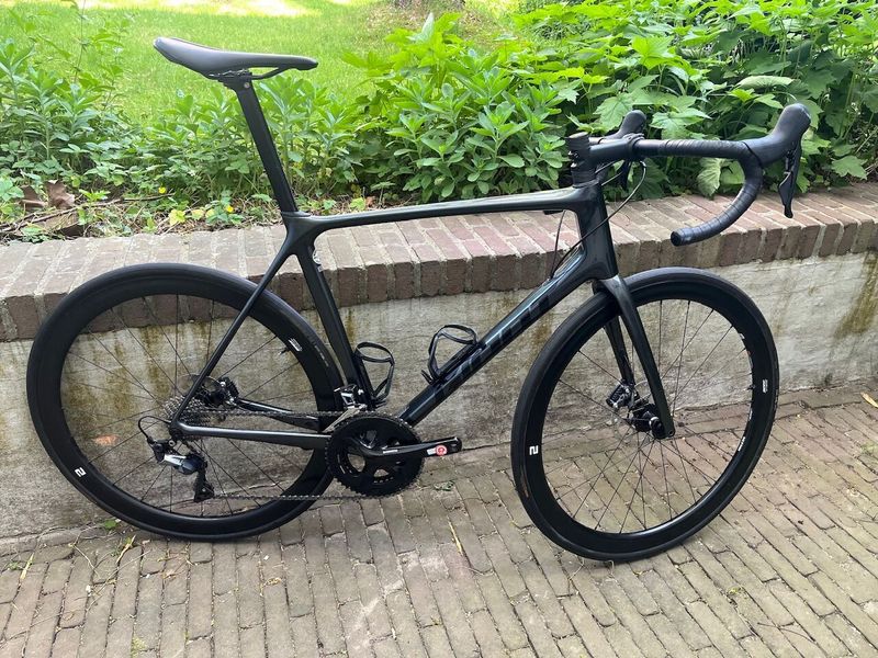 Karbonové kolo Giant TCR Advanced disk 1+PRO compact, 2x11s Ultegra, vel.L, škrábanec - horni trubka