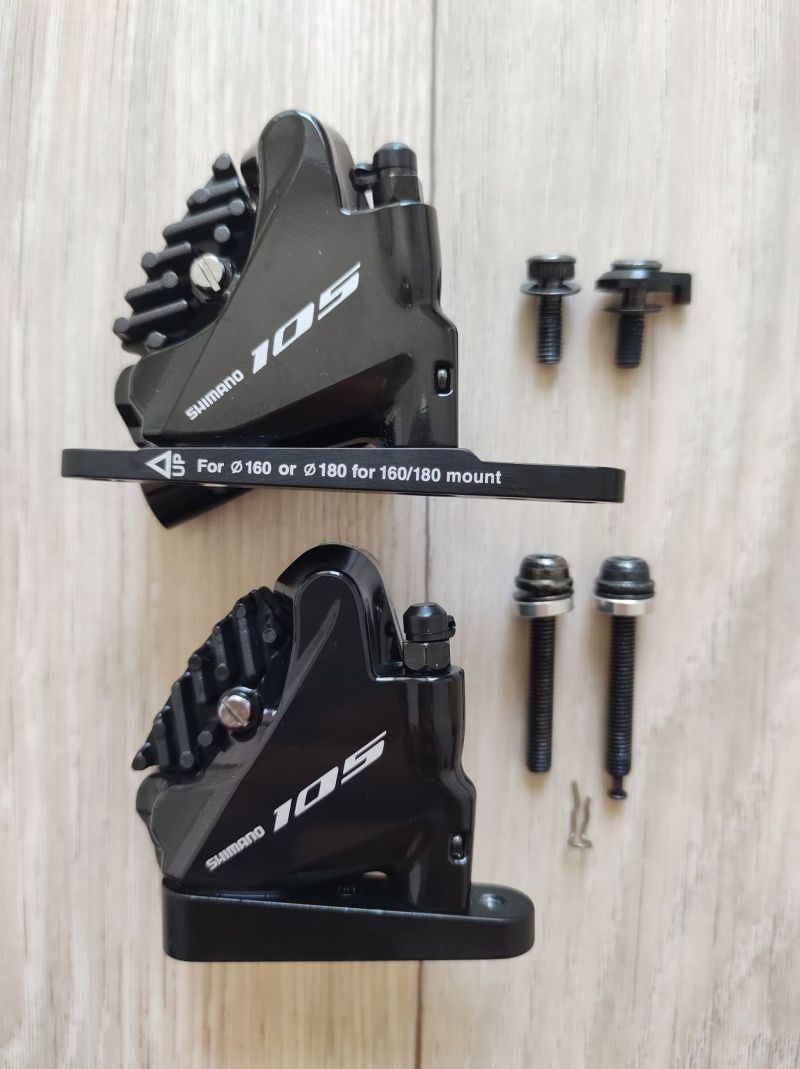 Shimano 105 BR-R7070 brzdové třmeny přední+zadní