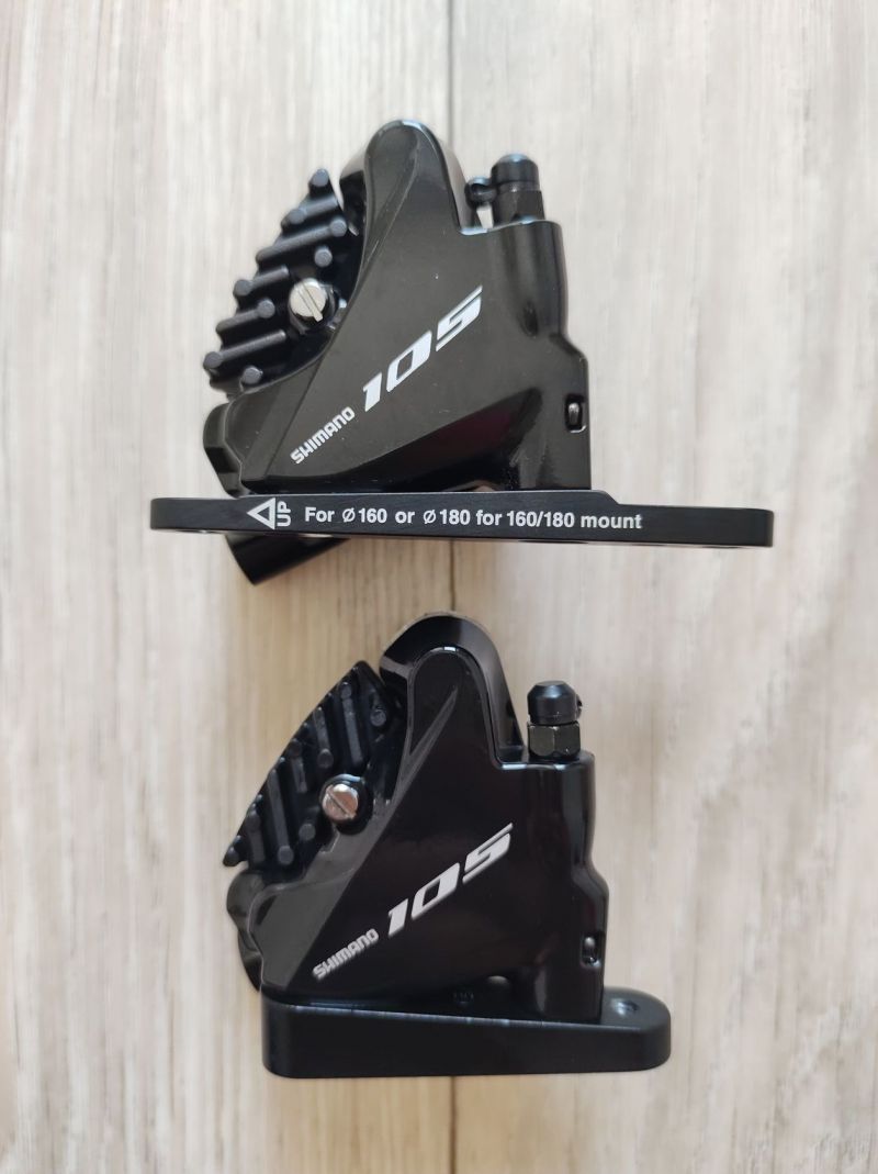 Shimano 105 BR-R7070 brzdové třmeny přední+zadní
