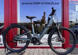 🔥🔥 SLEVA 21.000 Kč -24% 🔥🔥 Rock Machine Crossride e450 FS Touring Gloss Grey/Black 