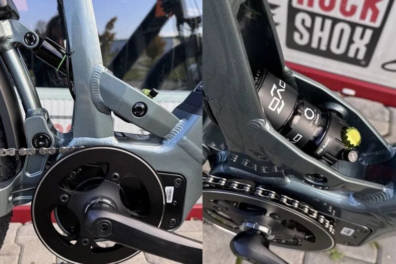 🔥🔥 SLEVA 21.000 Kč -24% 🔥🔥 Rock Machine Crossride e450 FS Touring Gloss Grey/Black 