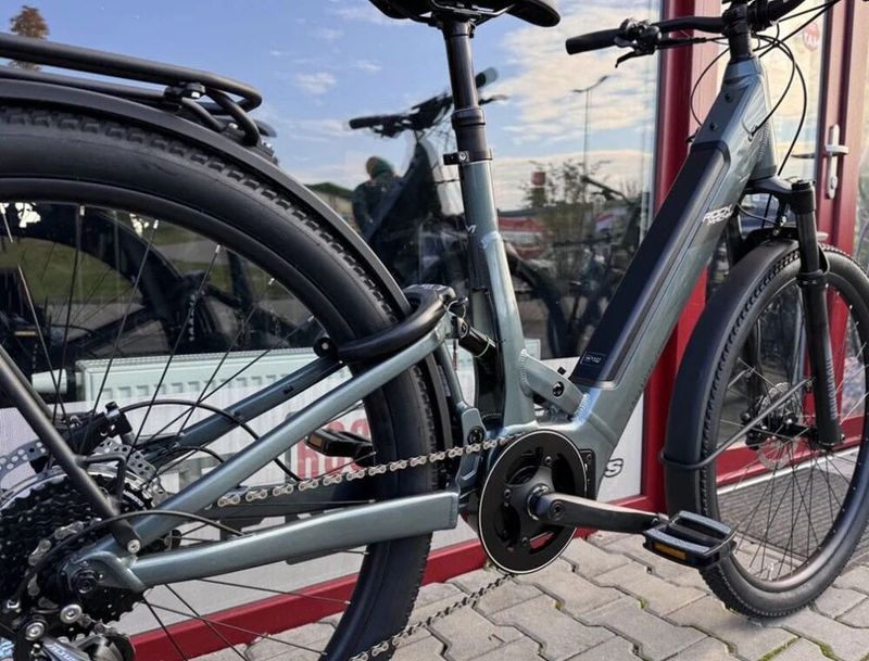 🔥🔥 SLEVA 21.000 Kč -24% 🔥🔥 Rock Machine Crossride e450 FS Touring Gloss Grey/Black 