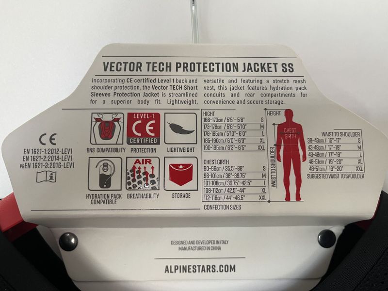 Alpinestars Vector Tech vesta vel. M