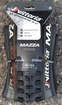 NOVÝ PLÁŠŤ – VITTORIA, MAZZA TRAIL, GRAPHEN 2.0, TLR, 4C, 120TPI, SIDEWALL PROTECTION 29x2,40