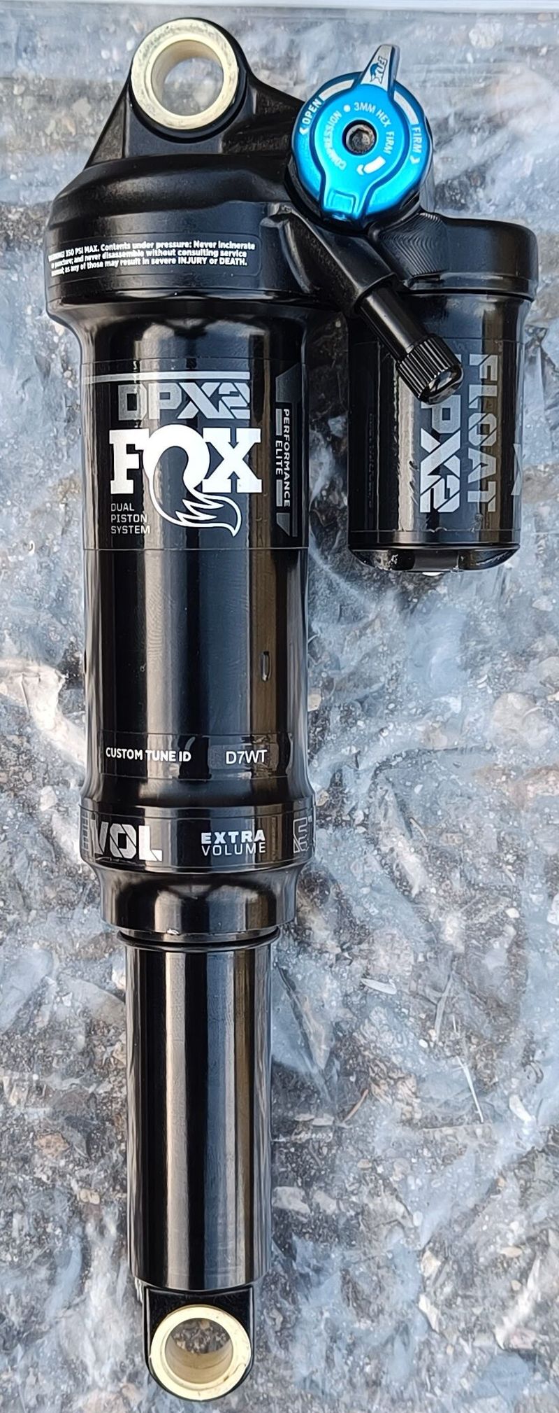 TLUMIČ - FOX FLOAT DPX2 PERFORMANCE ELITE, 3 Pos EVOL LV, 230/60mm, zdvih 140mm, výborný stav