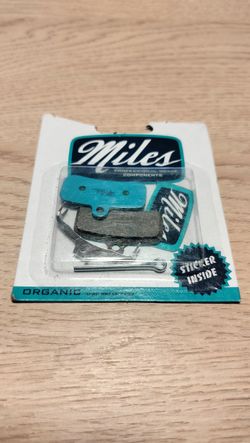 NOVÉ brzdové destičky Miles