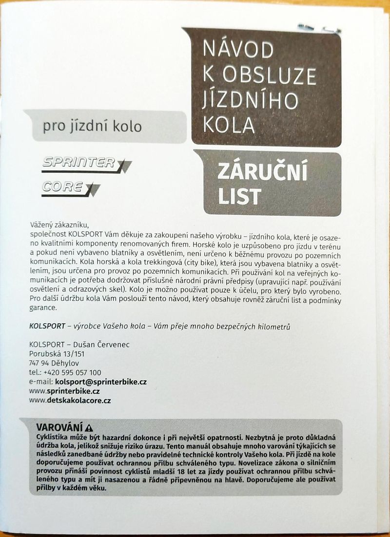 Kolo 26“ Sprinter Nipper červený 17“