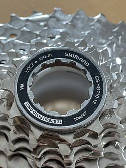 Kazeta Shimano 105 CS-HG710 12 sp. silniční 11-36 z. - sundaná z kola (nová)