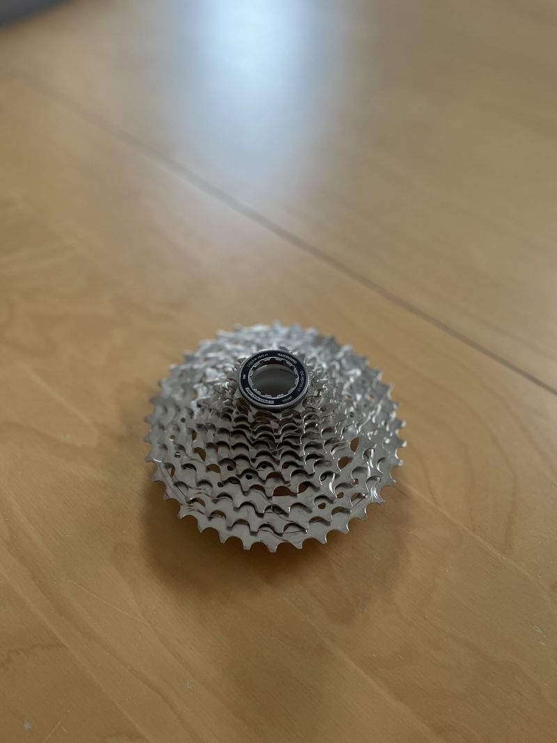 Kazeta Shimano 105 CS-HG710 12 sp. silniční 11-36 z. - sundaná z kola (nová)