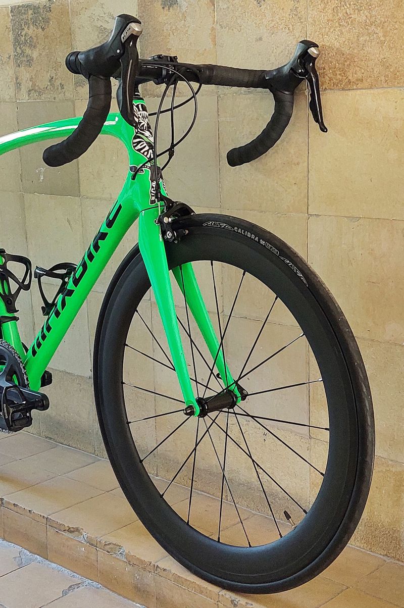 Silniční karbonové kolo Maxbike, vel. 57