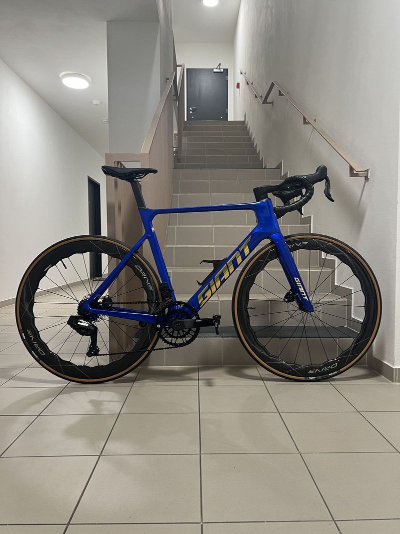 Vlastní stavba GIANT PROPEL 7,4kg