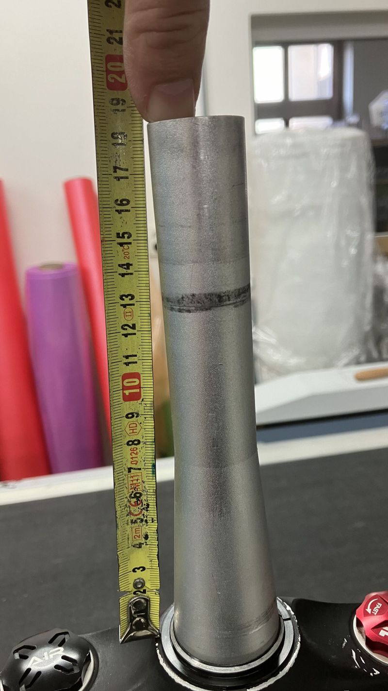 VIDLICE X FUSION METRIC 27,5" 180/160 MM