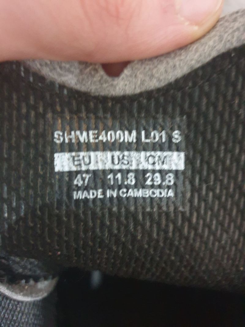 Tretry Shimano ME400