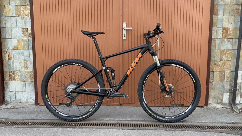 Celoodpružene horské kolo KTM 29 , M/L